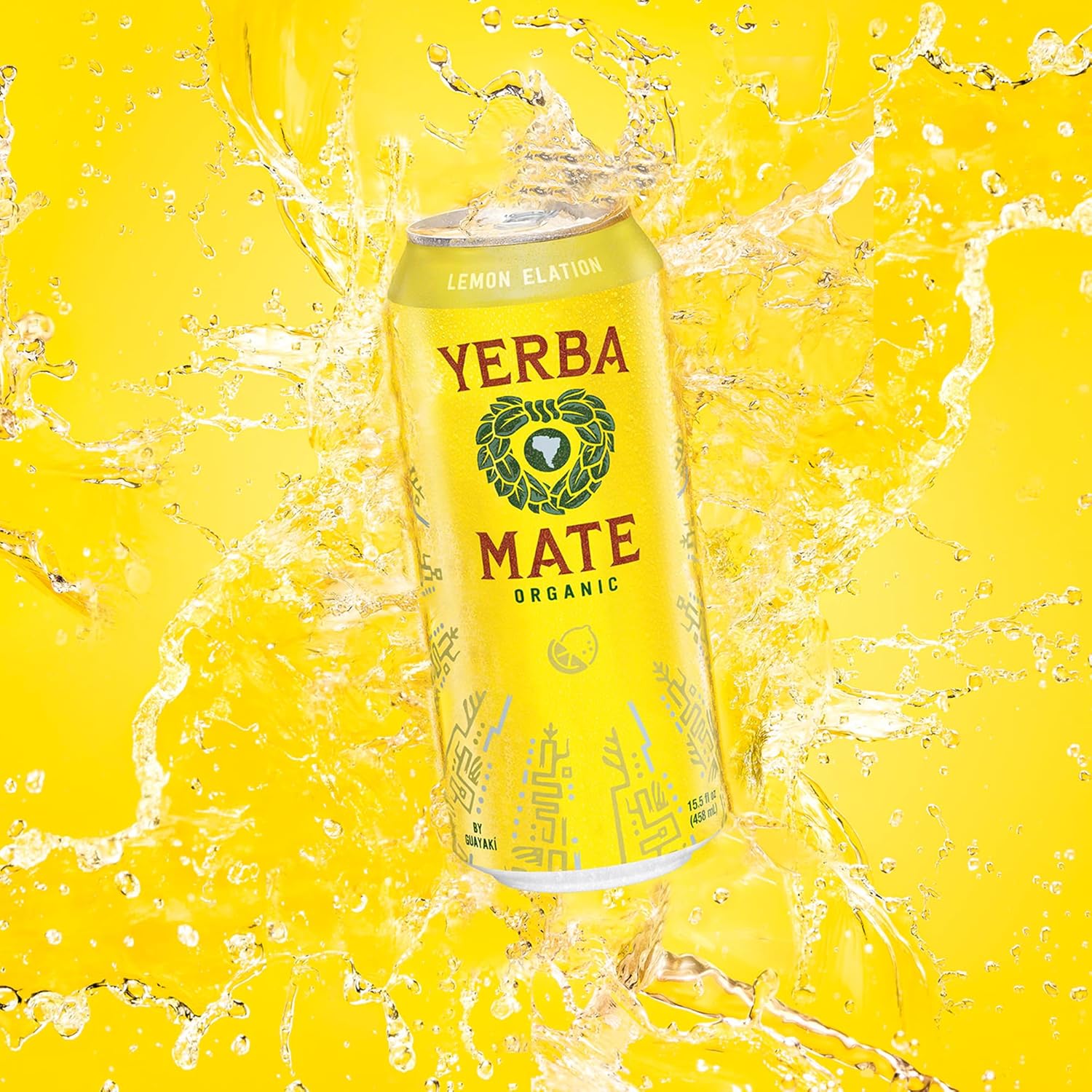 Guayaki Yerba Mate Lemon Elation Can