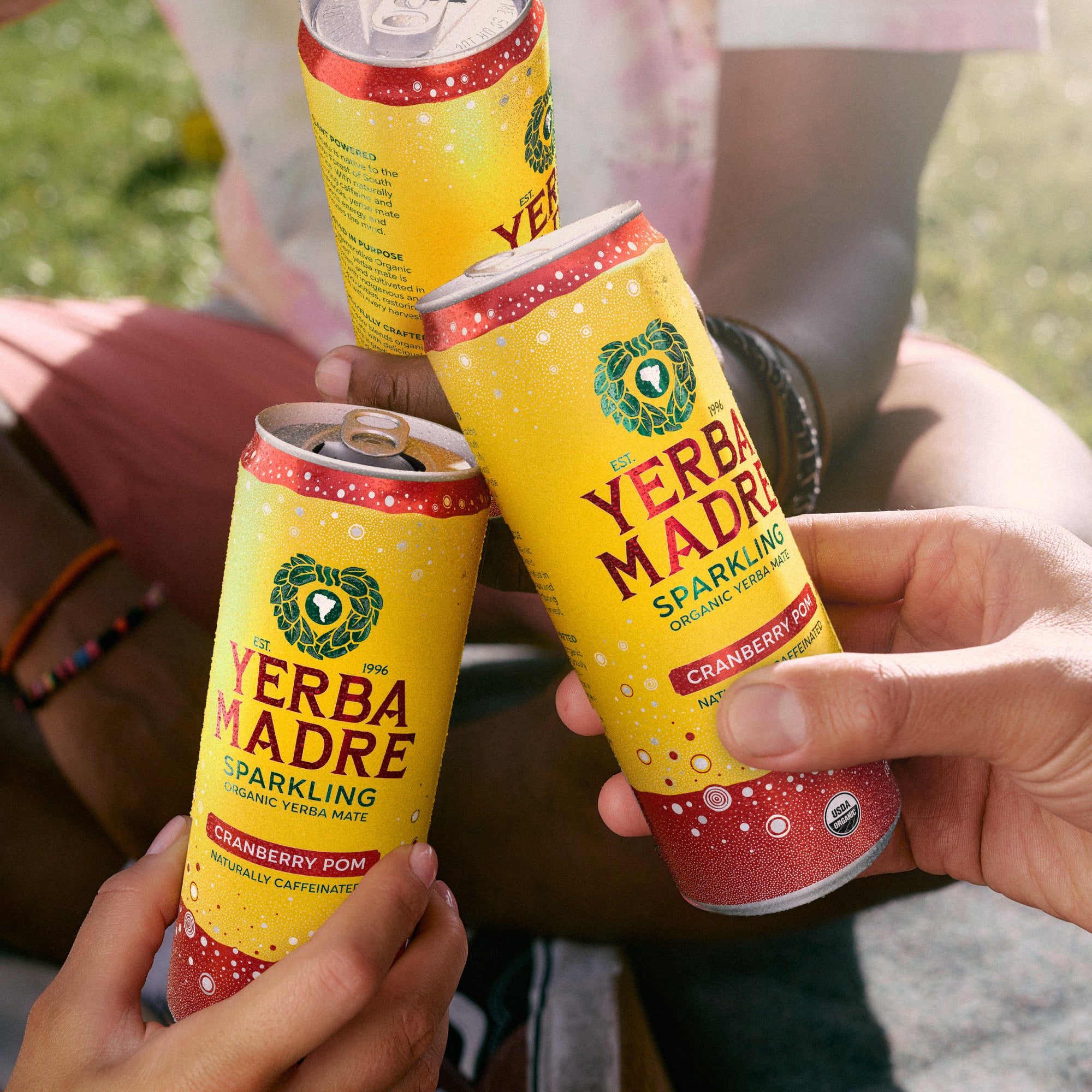Sparkling Organic Cranberry Pom – Yerba Madre