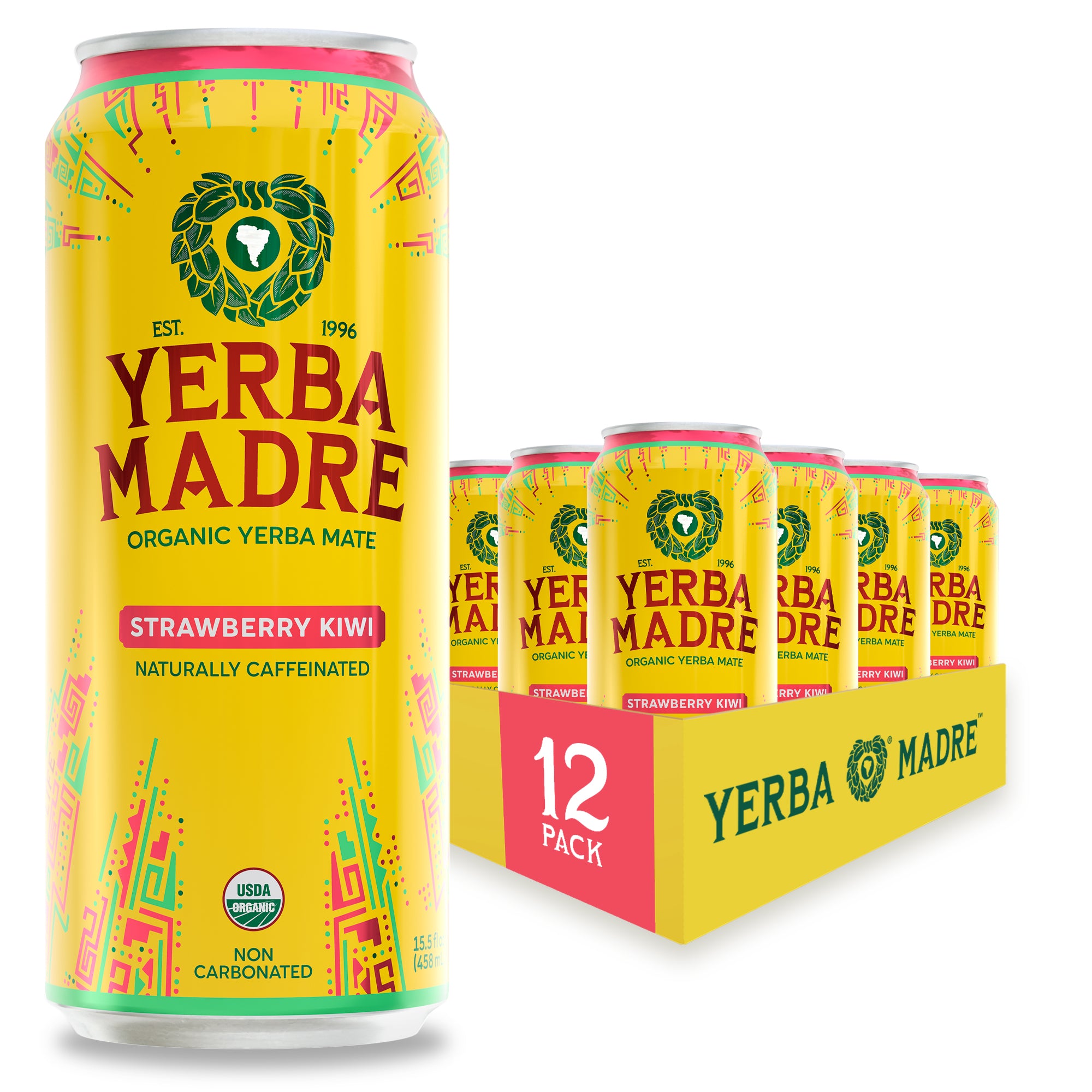 Organic Strawberry Kiwi – Yerba Madre
