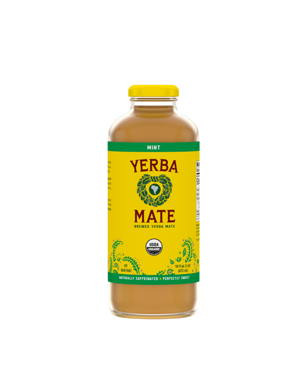 Organic Brewed Yerba Mate, Mint