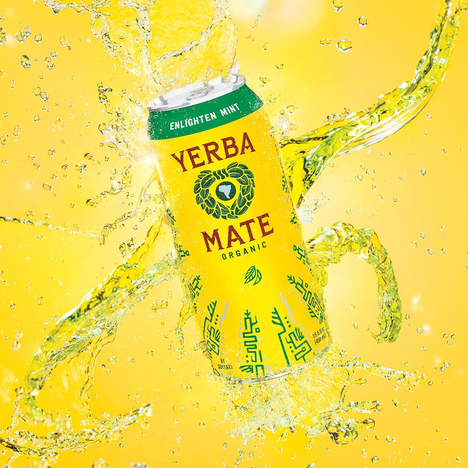 Guayaki Yerba Mate Enlighten Mint Can