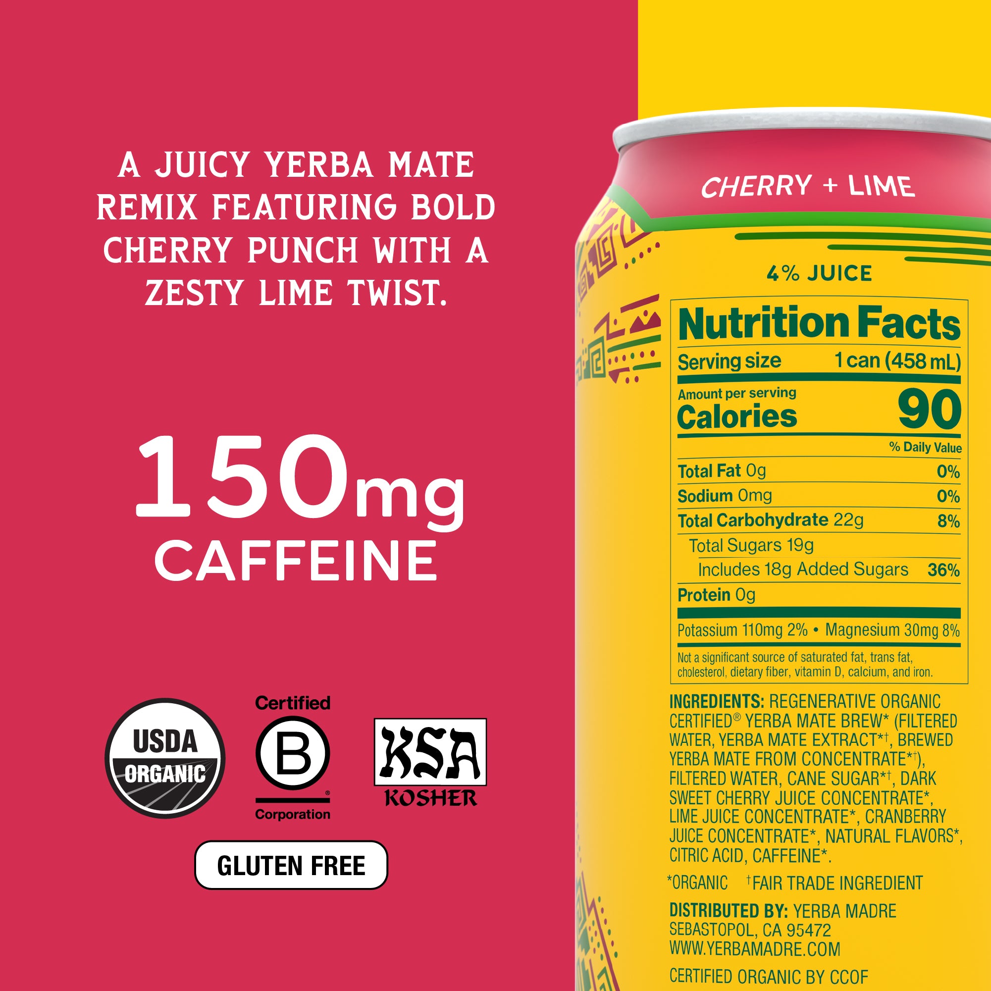 Organic Cherry Sublime – Yerba Madre