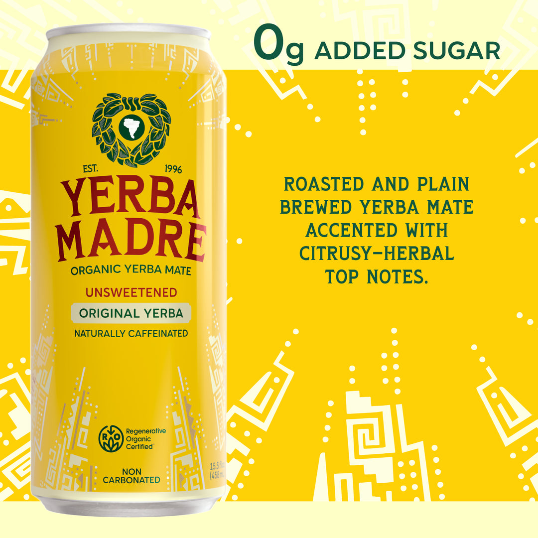 Organic Unsweetened Original Yerba Yerba Madre Organic Unsweetened Original Yerba Yerba Madre